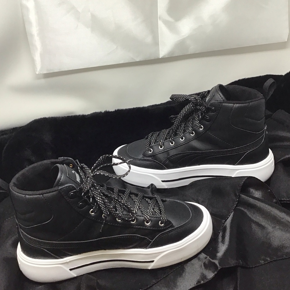 Puma Kaia Platform Mid Women’s Sneakers Size 10 - Picture 4 of 8